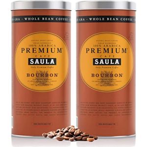 Saula grains de cafe gran espresso premium bourbon blend 500g
