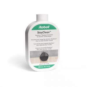Irobot Pièce de rechange d’origine – Concentré de nettoyage StayClean 300ml pour sols durs iR our les robots Roomba 405/505 / 705 & 706