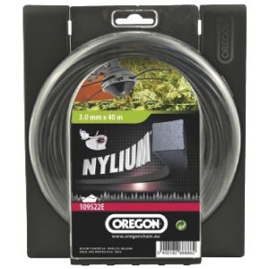 Image de Oregon 109522E - Fil carr&eacute; nylon 40 m diam&egrave;tre 3 mm pour coupe bordures
