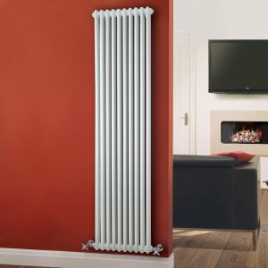 Hudson Reed Radiateur vertical style fonte Windsor 180 cm x 47 cm x 7 cm 1556 Watts