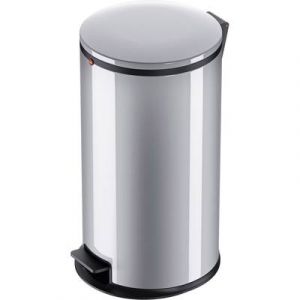 Image de Hailo Poubelle Soft Closing Pure L - 25L - Argent