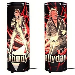 Johnny hallyday Lampe Animée Silver