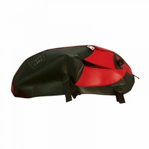 Bagster Tapis de réservoir noir/rouge (1464F) Triumph Bonneville T 100