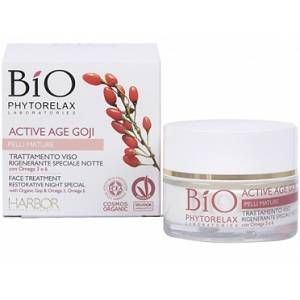 Phytorelax Laboratories Active age goji bio - Face treatment restorative night special