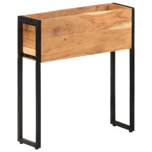 VidaXL Jardini&egrave;re 60x20x68 cm Bois massif d'acacia