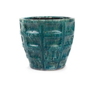 Image de Serax Cache-pot faïence bleu Ø27 x 24 cm Bleu