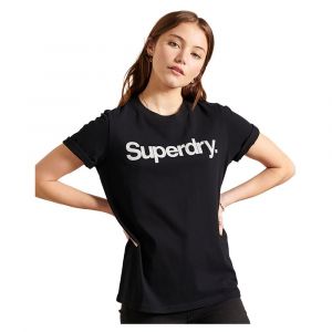 Superdry T-shirt Manche Courte Cl S Black