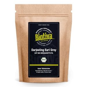 Biotiva Darjeeling Earl Grey Schwarztee Bio