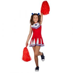 Ruedelafete Déguisement Cheerleader Holly - Enfant