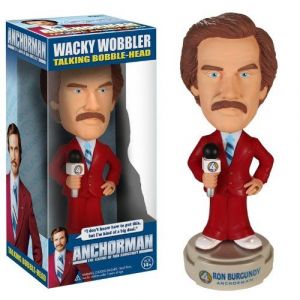 Funko Anchorman Talking Ron Burgundy Wacky Wobbler