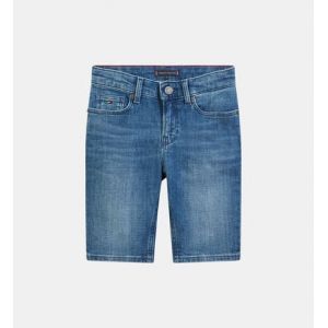 Tommy Hilfiger Short slim denim Scanton coton stretch Bleu - Couleur Bleu - Taille 14-16 ans