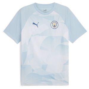 Puma Maillot d'Avant-Match Manchester City FC Homme - Blue, Blue - Taille S