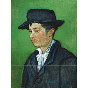 Vincent Van Gogh Portrait Of Armand Roulin XL Giant Panel Poster (8 Sections) Affiche
