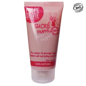 Pulpe de vie Sucré Frappé 100% naturelle masque et gommage visage 75ml