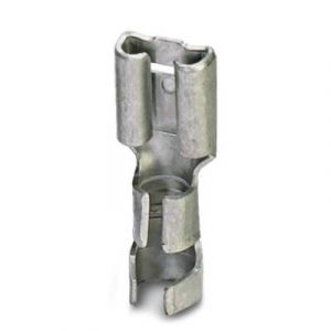 Image de Phoenix contact Cosse clip 6.3 mm x 0.8 mm 3240160 1.5 mm&sup2; 2.5 mm&sup2; non isol&eacute; m&eacute;tal 100 pc(s)