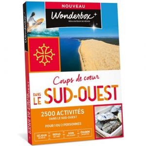 Wonderbox Coffret cadeau Coups de cœur dans le Sud-Ouest