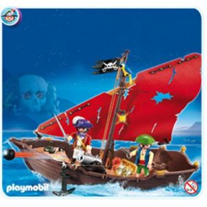 Playmobil N°4444: Chaloupe des pirates