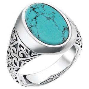 Thomas Sabo Bague Turquoise Argent Sterling 925 Gris - Couleur Gris - Taille S