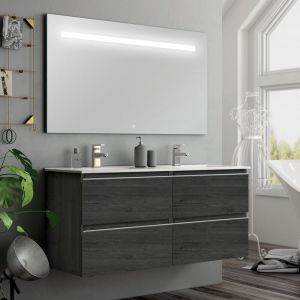 Cosyneo - Meuble de salle de bain - BALEA et miroir Led STAM - 120cm