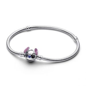 Pandora Bracelet Maille Serpent Disney Stitch - Taille 19 cm