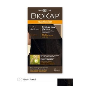 Image de Biokap Nutricolor châtain foncé - Teinture pour cheveux longue tenue