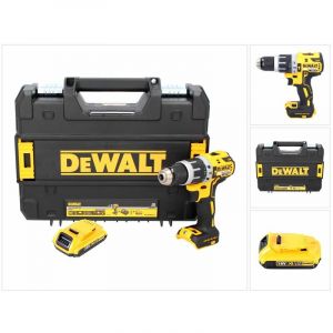 Dewalt DCD 796 NT Perceuse-visseuse à percussion sans fil Brushless 18V 70Nm + 1x Batterie 2,0 Ah + Coffret de transport - sans chargeur