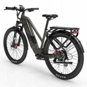 Image de Lankeleisi Mx600 Pro V&eacute;lo &Eacute;lectrique Batterie Samsung 20ah 40km/H Cadre Plus Large Roue Aluminium 27.5" Gris 500 W