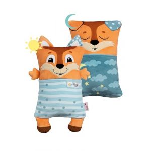 Nici Peluche renard r&eacute;versible