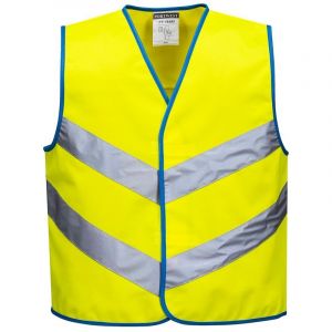 Portwest Gilet haute visibilit&eacute; enfant Junior Jaune S