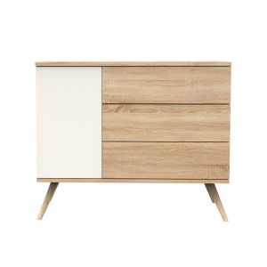 Sauthon Commode 3 porte Seventies MARRON