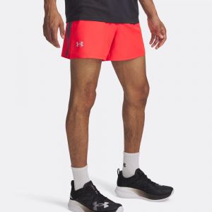 Under Armour Launch 5in Short De Running Hommes - Rouge, Gris, Taille L