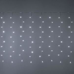 Lotti Stalactite chute de neige 200xH100cm 120 LED BLANC Ø5mm