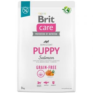 Brita Croquettes pour chiots et jeunes chiens de toutes races (4 semaines - 12 mois).Brit Care Dog Grain-Free Pu