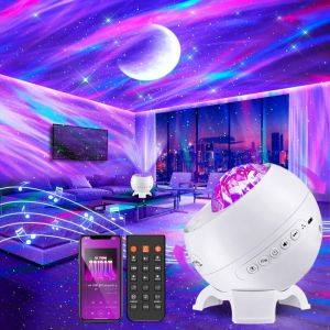 Bleosan - Projecteur Ciel Étoile Veilleuse 180° Projecteur Galaxie Bluetooth Bruit Blanc Veilleuse Enfant Veilleuse Adulte Télécommande