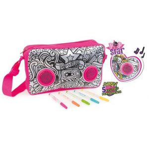 Simba Toys Color me mine : sac besace avec enceinte Popstar