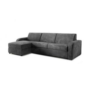 Image de Declikdeco Canapé Angle Modulable Convertible Microfibre CEZANO ANGLE