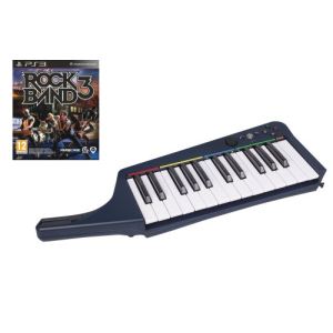 Rock Band 3 + Clavier pro sans fil officiel [PS3]