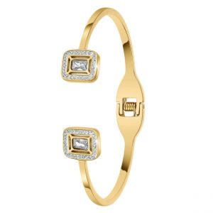 Jonc Femme So Charm - B4227-DORE - Bracelet Mode Dor&eacute;