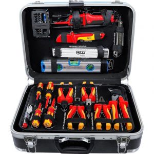 BGS Technic Caisse a outils electricien - 118 pi&egrave;ces