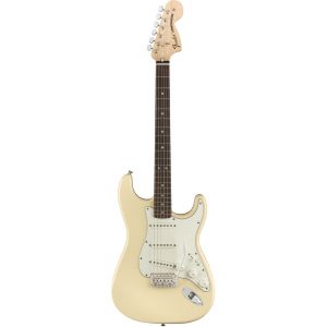 Image de Fender Albert Hammond Jr. Signature Stratocaster Olympic White