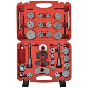 Helloshop26 - Coffret repousse piston d'étrier de frein kit de 35 pièces