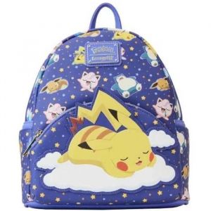 Funko Petit Sac à dos scolaire Loungefly Pokémon Sleeping Pikachu and Friends