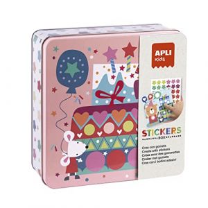 APLI kids Jeu d'autocollants Fête jeu éducatif