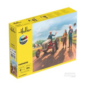 Heller Figurines STARTER KIT Farmers 1/24 - Figurines historiques - 1000587520