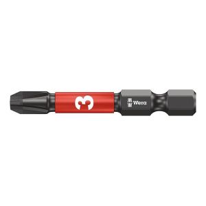Wera Embout pour vis cruciforme 1/4'' PH Impaktor 50 mm de long Dimensions : PH 2 Long. totale 50 mm -