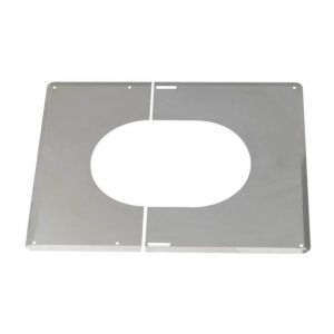 Image de Ten Plaque de finition 0° a 30° inox O80-130