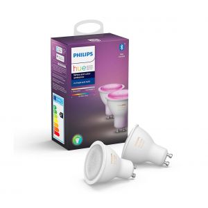 Philips Hue White & Color Ambiance Spots GU10 6.5W x2