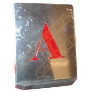 4MePro ALPHABET A POCHER 40MM 315008