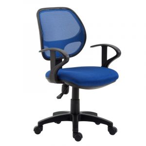 Image de Idimex Chaise de bureau pour enfant COOL, bleu
