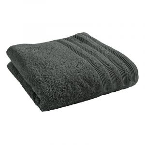 Univers décor Coton Pur - Drap de Douche Spa ardoise